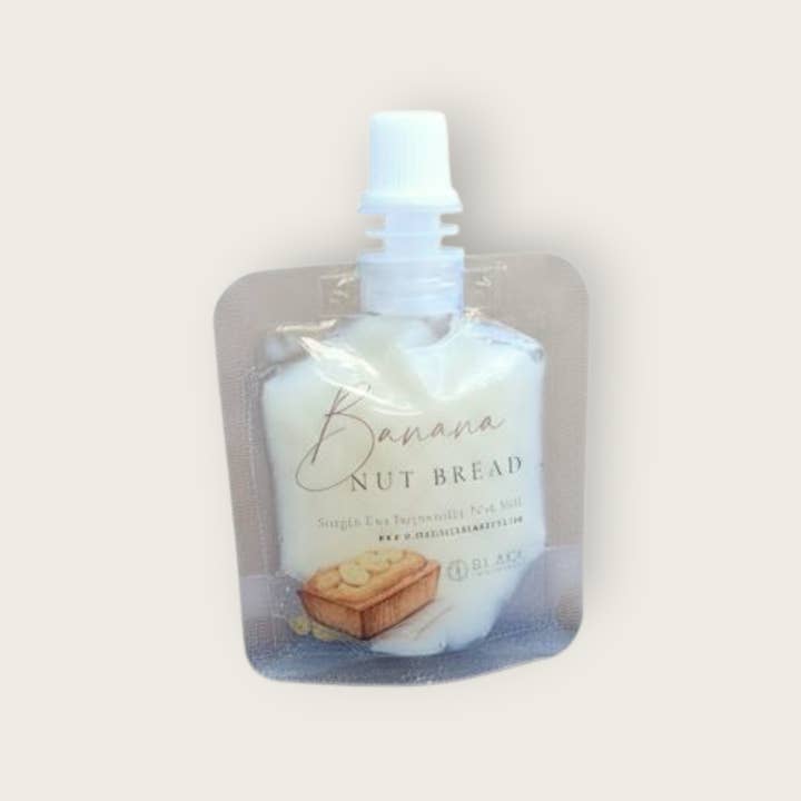 Black Cauldron Soap Co. - Wholesale Wax melt - Banana Nut Bread - Squeezable Wax Melt8