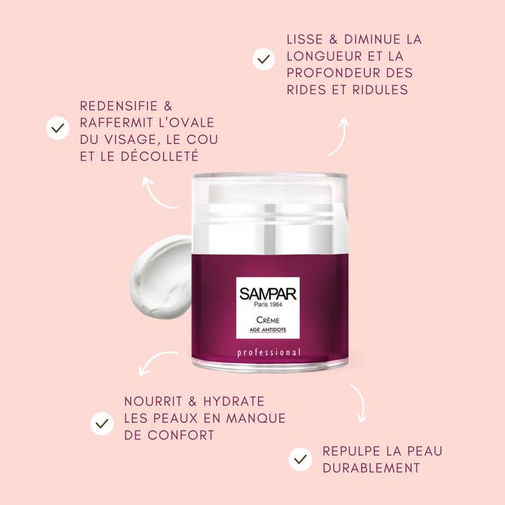 SAMPAR - Wholesale Anti-Aging Moisturizer - Anti-aging cream - Antidote - 50Ml1