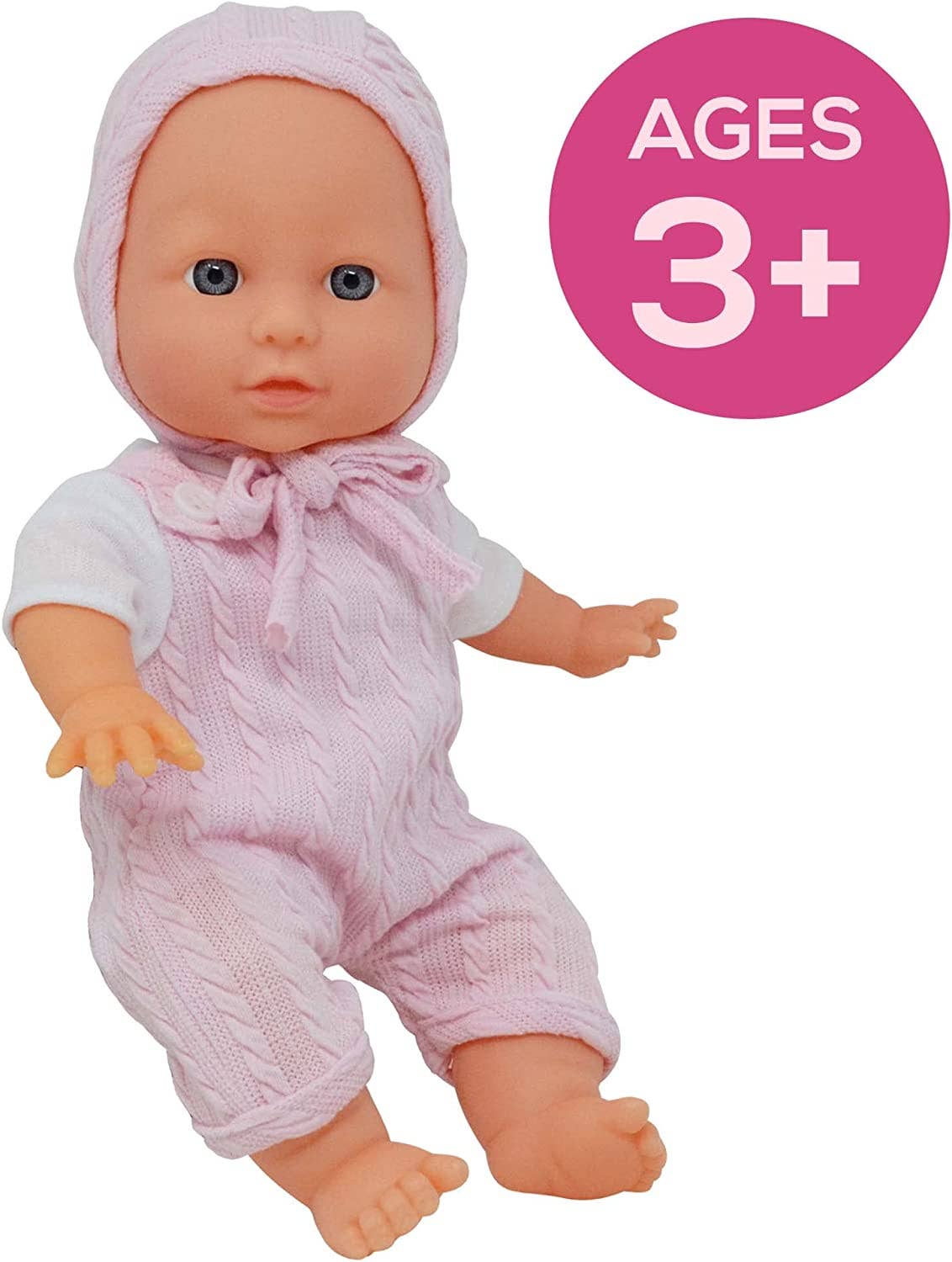 The New York Doll Collection - Vente Poupée – enfant - Poupée réaliste de 12 pouces avec corps souple, rose6