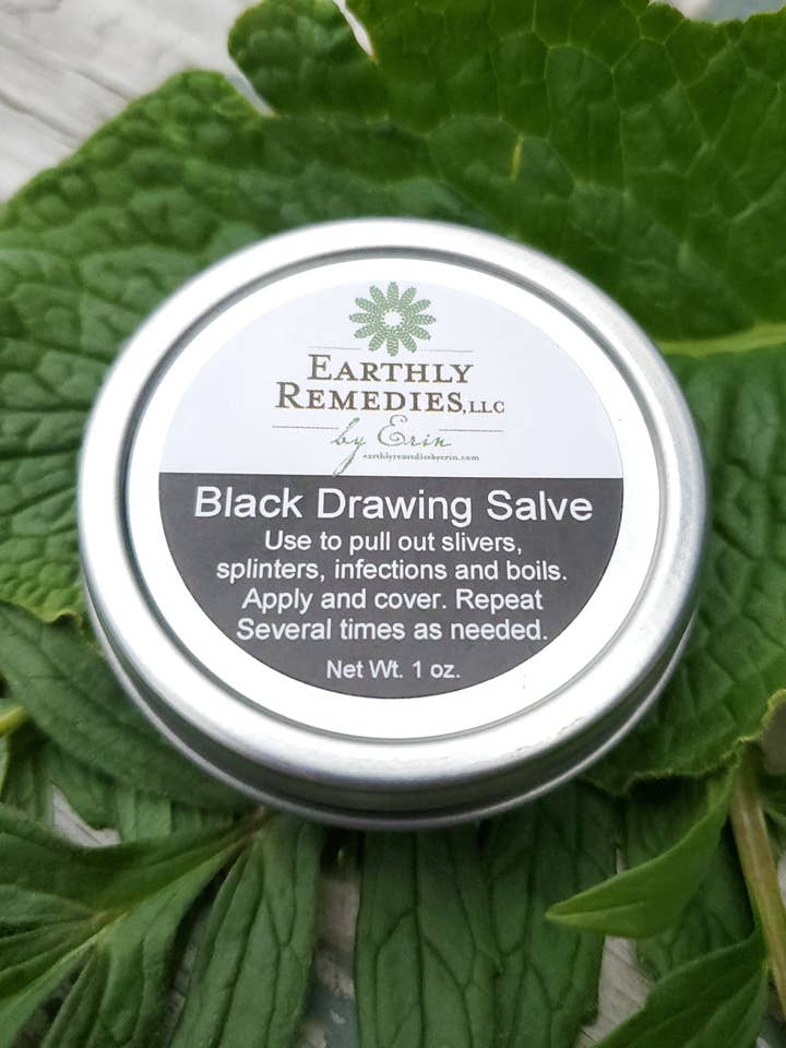 Black Drawing Salve for wholesale by Earthly Remedies By Erin