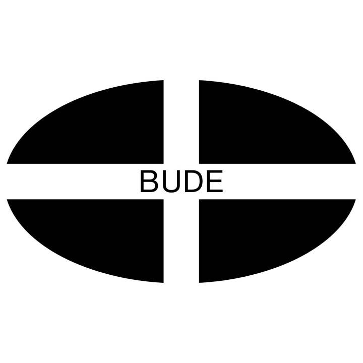 Bude Sticker for wholesale by Hooper & Pearn