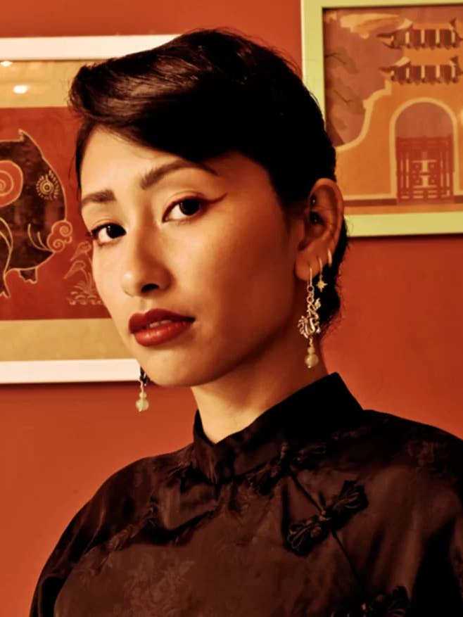 Rông dragon Jade earrings for wholesale by HANOÏ PARIS