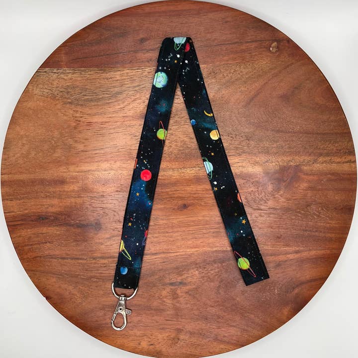 Lanyards spatiaux pour la vente par The Lanyard Boutique