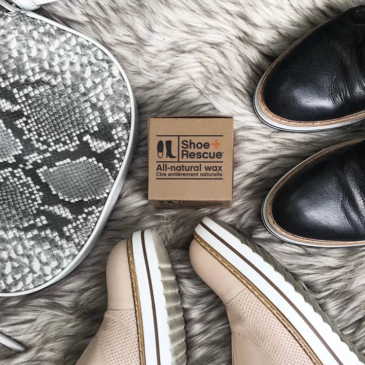 Natural Shoe Care by BootRescue - Wholesale Shoe Polish - ShoeRescue All-Natural Boot & Shoe Wax with Cloth3