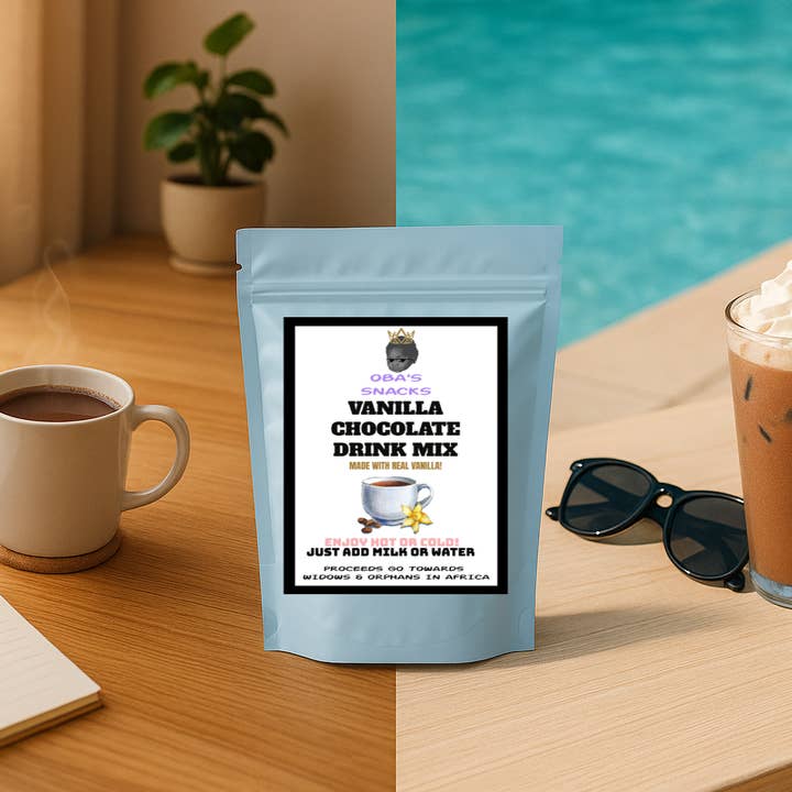 Maqoba - Wholesale Hot cocoa mix/kit - Vanilla Flavoured Chocolate Drink Mix (Hot or Cold)5