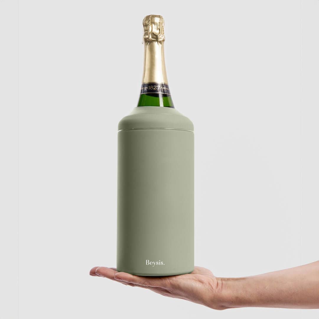 Beysis - Wholesale Wijnemmer - Beysis wijnkoeler van dubbelwandig roestvrij staal voor 750 ml flessen15