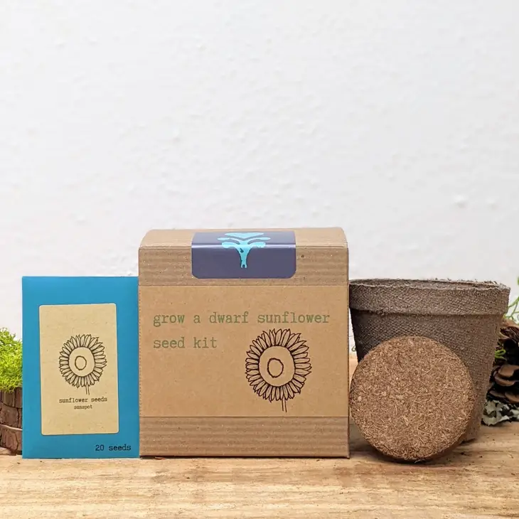 UpRoot Design Studio - Wholesale Plant seeds - "Blooming Wellness" Sunflower Garden Gift Box (Grow & Bloom)9