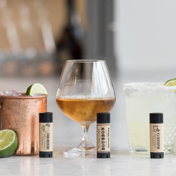 The Little Flower Soap Co - Wholesale Lip Balm - Men's - Bourbon Lip Balm5