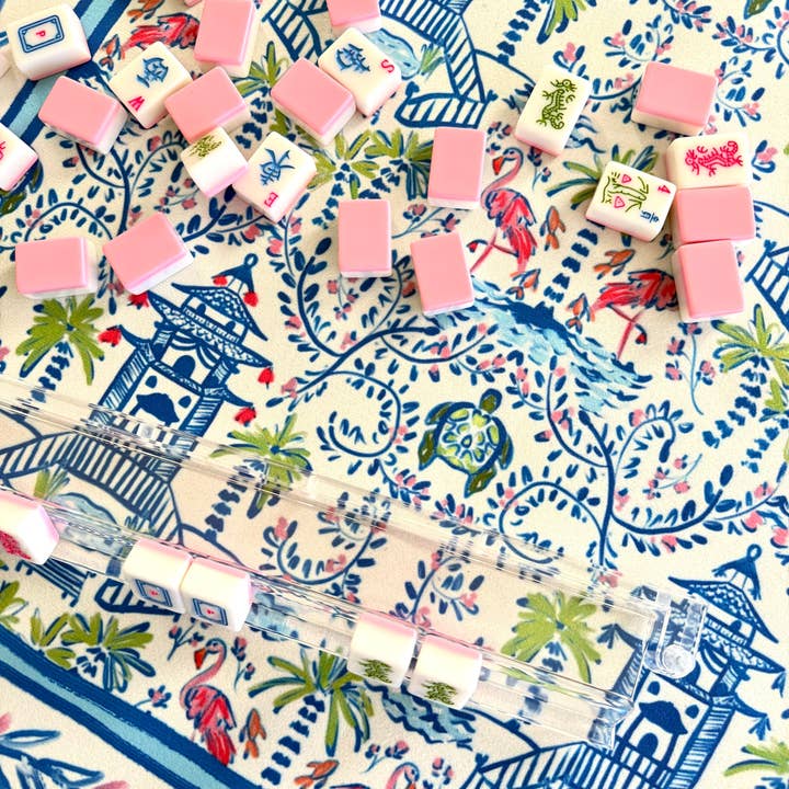 Britt Mills Design - Wholesale Decorative Tabletop Object - Britt Mills Mahjong Mats - MULTIPLE PRINTS (Non-Neoprene)11