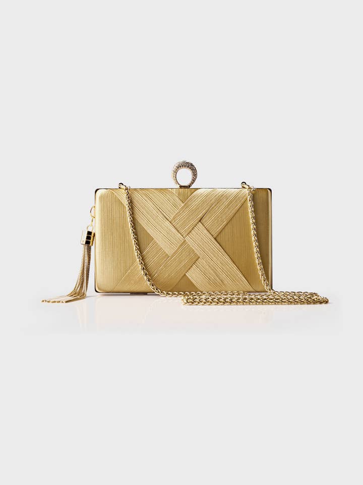 Borsetta a Pochette con Pendente a Nappa Vintage Anni '20 con Strass per la vendita all'ingrosso da parte di BABEYOND