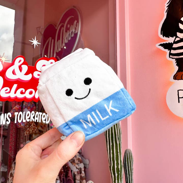Pablo & Co. Boutique - Wholesale Pet Toy - Dog - Milk Carton Crinkle Dog Toy