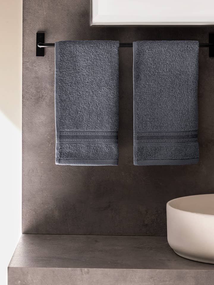 Juego de toallas de mano 100 % algodón - Suavidad de la colección de lujo para venta al por mayor de Aladdin