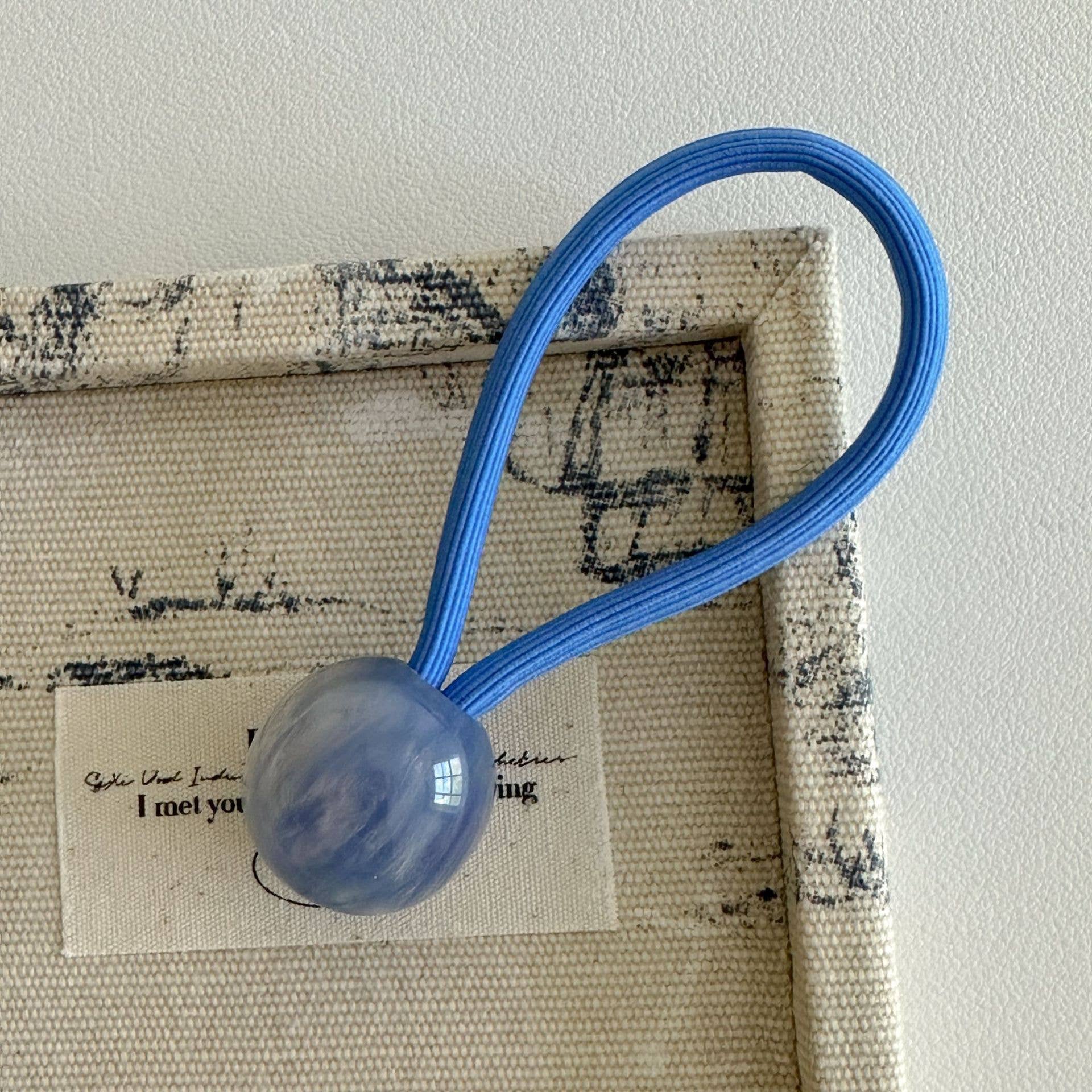 XO Fashion - Wholesale Hair Tie - HT6319 Starry Sky Blooming Ball Durable Thick Hair Tie 4