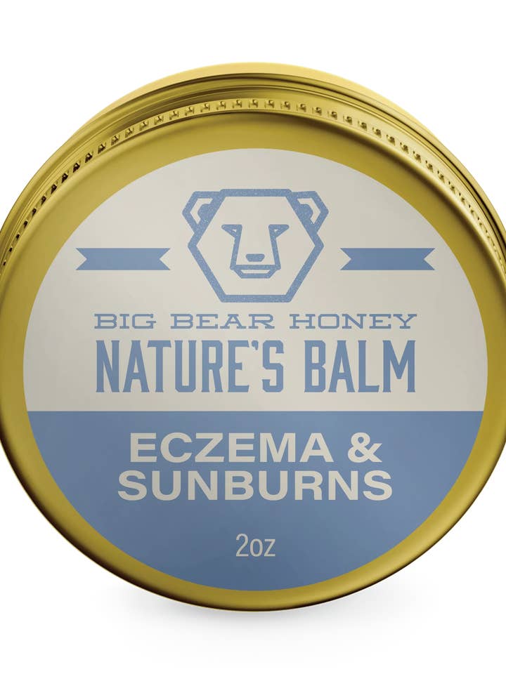 Eksem & Solskoldningsbalsam - 2 oz for engroshandel hos Big Bear Honey