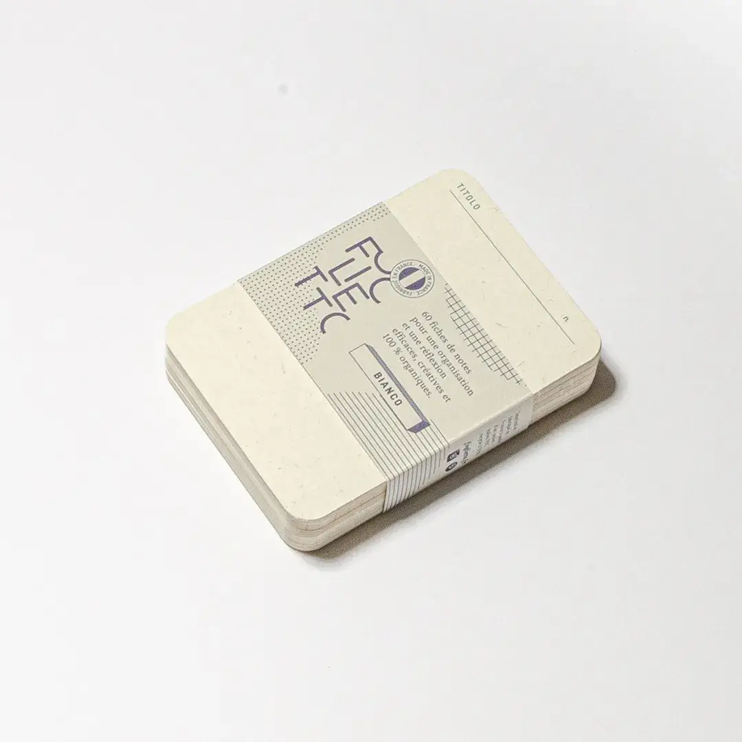 Foglietto - Wholesale Stationery/Notecard Set - Deck of A7 single-colored memo cards56