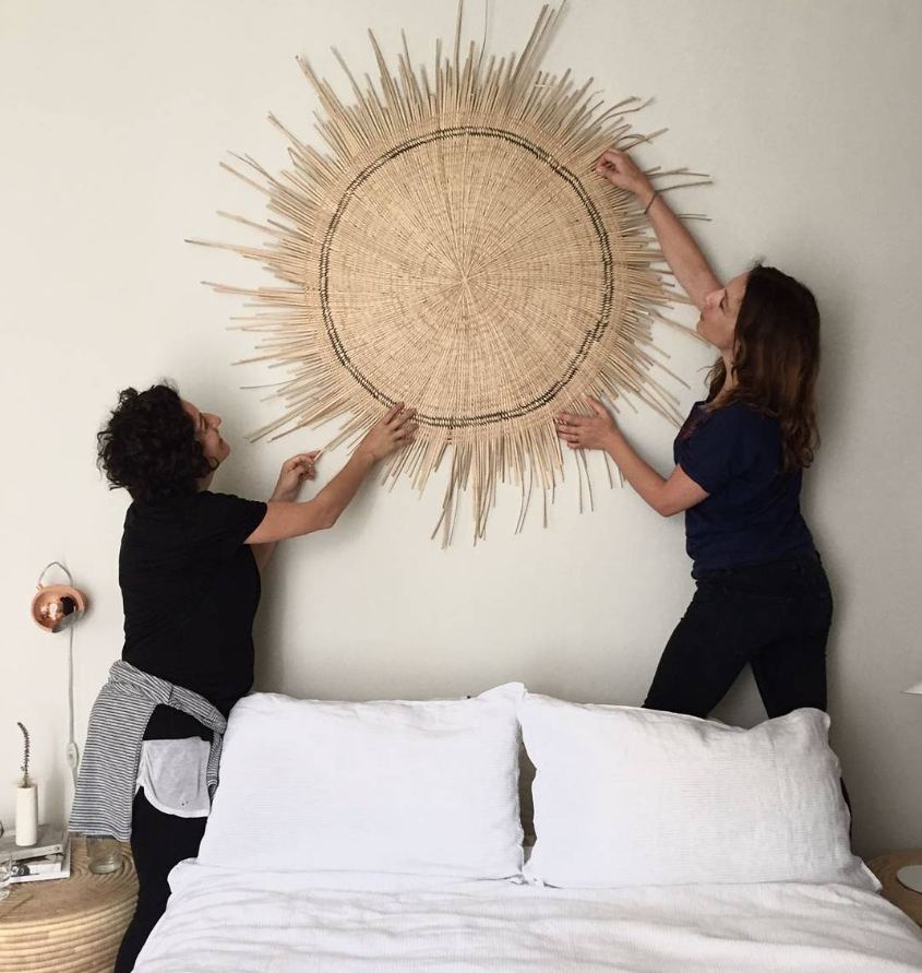 kanju Interiors - Venta al por mayor Papel pintado 3D - M'Mawa Woven Wall Art1