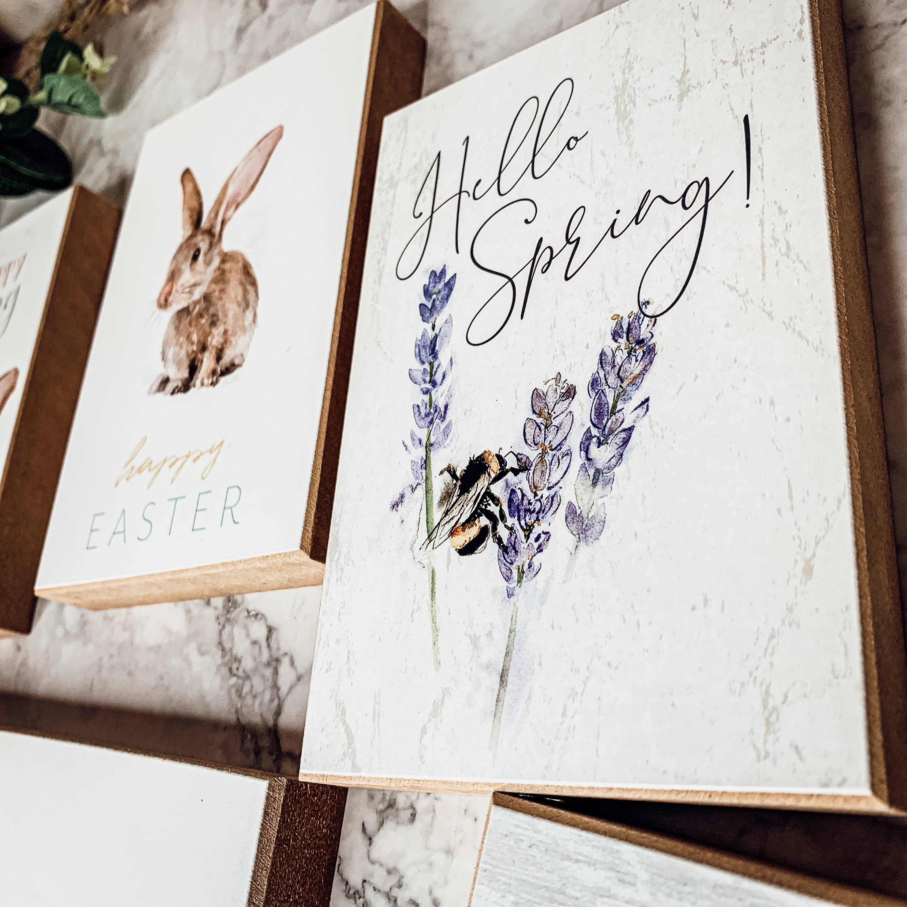 Gia Roma - Wholesale Sign - Easter Home Decor Signs Wooden, Easter Bunny Home Decor20