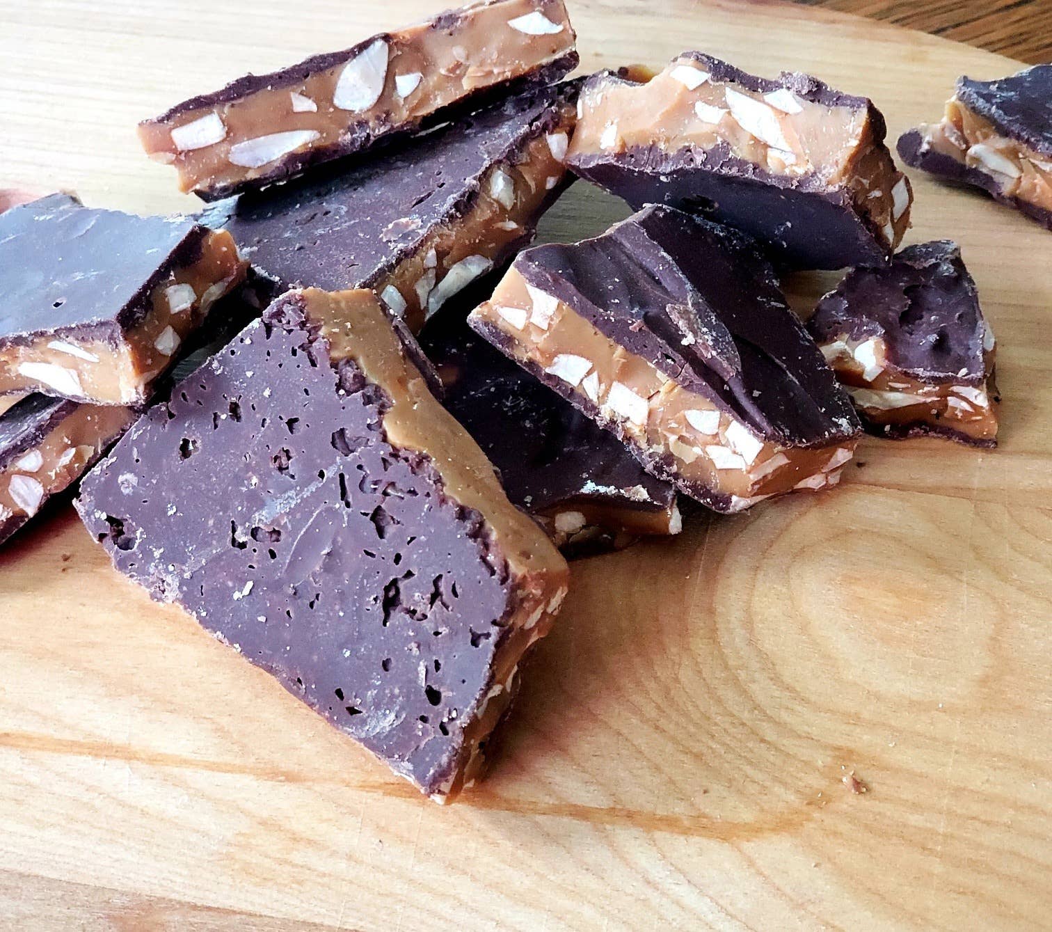 Prairie Junction Co. - Wholesale Toffee - Almond Toffee1