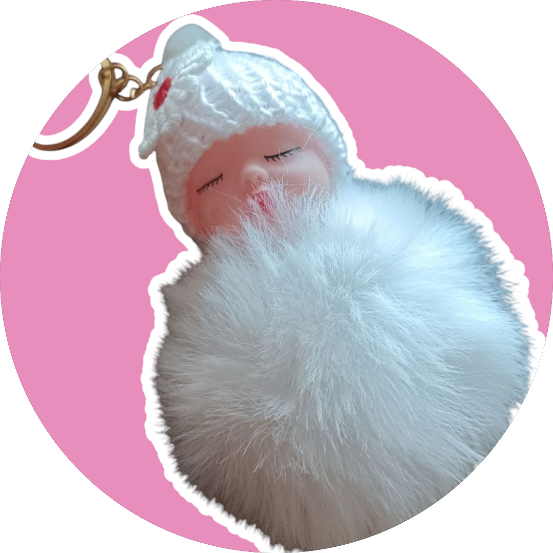 Kids4trendy - Wholesale Keychain - Kids - handmade keychain with a doll12