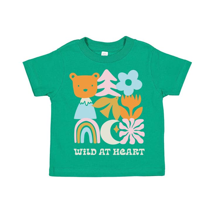 T-shirt Enfant Sauvage de Cœur pour la vente par Of These Mountains