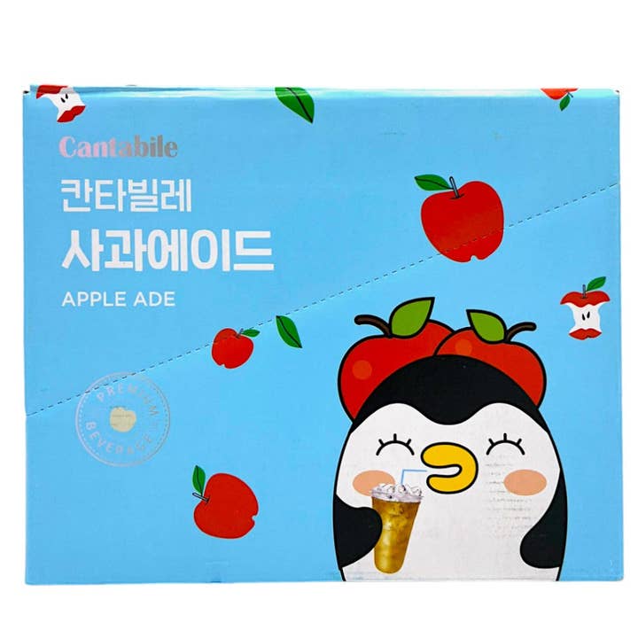 Global Bite Co - Wholesale Fruit Juice - Cantabile Apple Ade Pouch Drink pack of 10x230ml (Korea)1