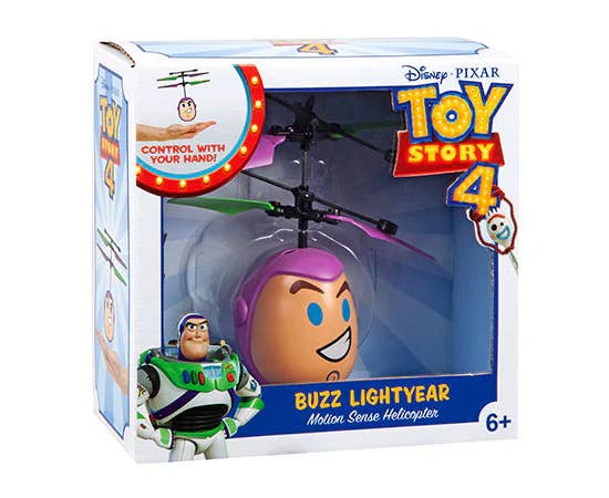 World Tech Toys - Venta al por mayor Avión de juguete - Niños - Pixar Toy Story Emoji Buzz Lightyear IR OVNI Pelota Helicóptero1