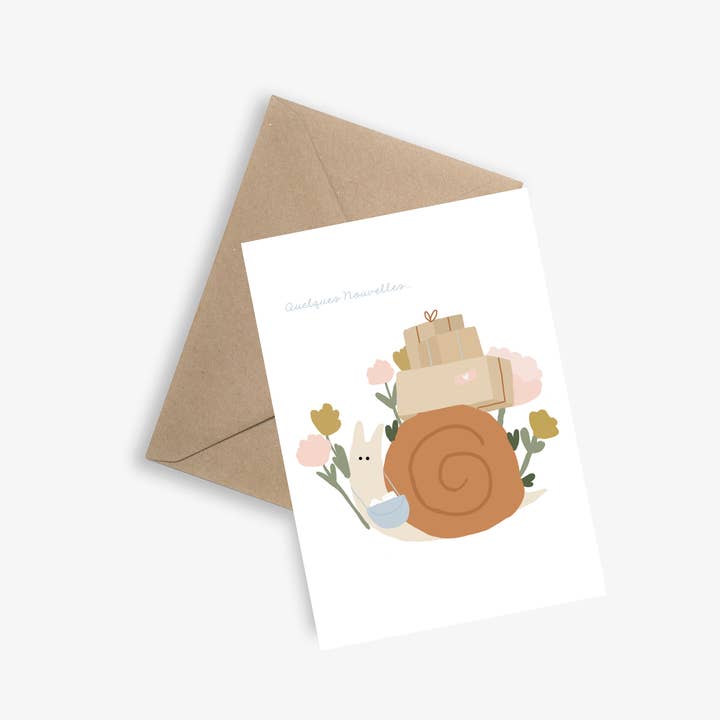 Alcune notizie - Cartolina semplice per la vendita all'ingrosso da parte di LE PAPIER GRAPHIQUE