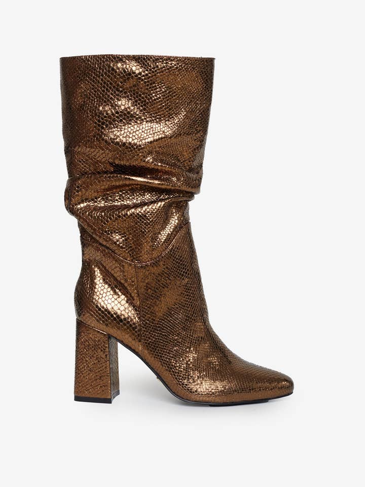 CRISTINA FERREIRA - Vente Bottes – femme - Hope Gold
