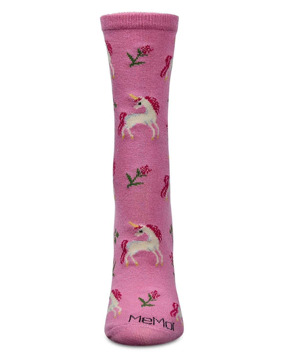 Infinity Classics International Inc. – wholesale Strumpor - Dam – MeMOi enhörningar bambu blandning besättningen strumpor7