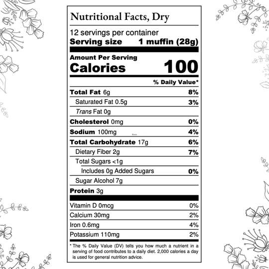 CorEats Mixes, Inc. - Wholesale Muffin Mix - Blueberry Muffin Mix