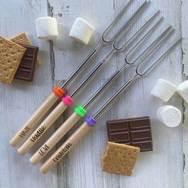 Infinity Cuts & Creations - Wholesale Roasting Stick - Campfire Sticks