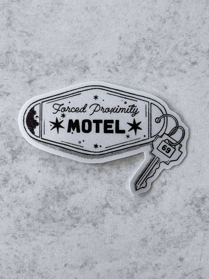Autocolante de Porta-chaves de Motel de Proximidade Forçada por atacado de Wolf & Wren Co.