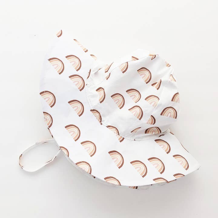 Rainbow Sunhat UPF 50+ Baby & Toddler for wholesale by Huggalugs