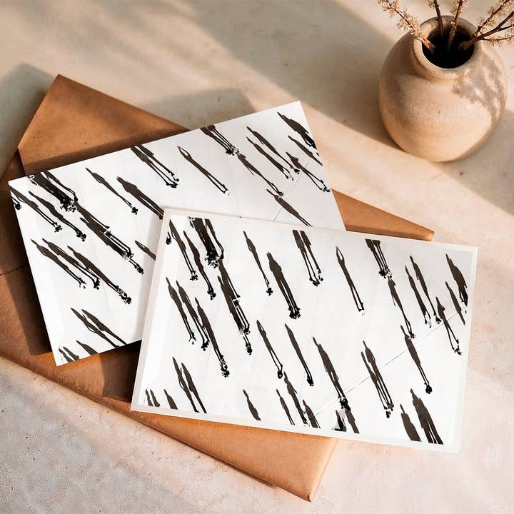 Black and White Fine Art Photography Postcards - Shadows for wholesale by Hayden Photography