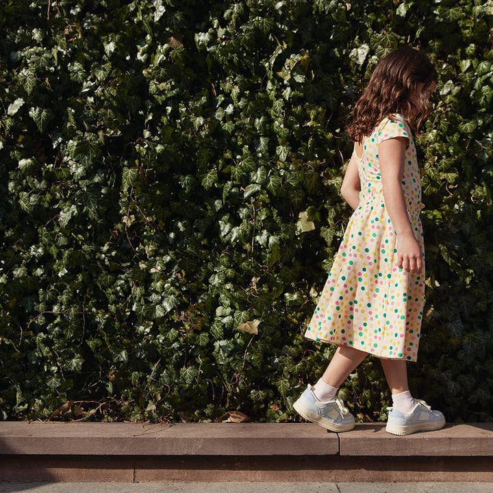 BODY CON MANGAS DE VERANO DE LUNARES DE MEDIADOS DE SIGLO para venta al por mayor de Alice + Ames