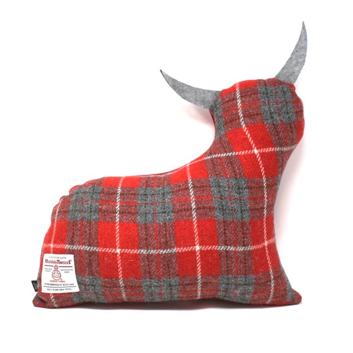 Studio Sunart - Wholesale Throw/Decorative Pillow - Large Highland Cow Cushion