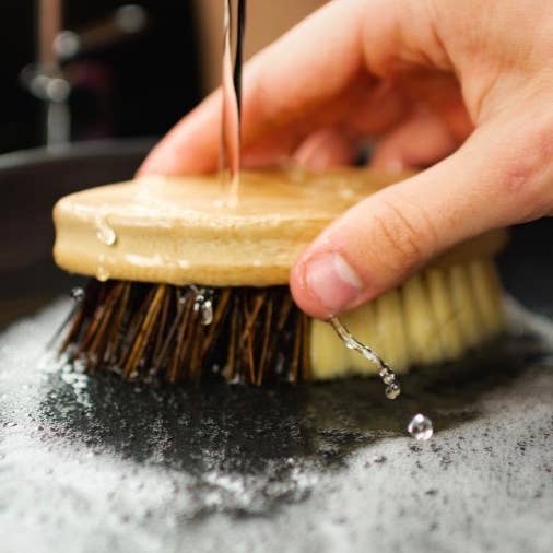 Bamboo Cleaning Brush | Vegetable & Kitchen Bestseller for wholesale by Bamboo Switch