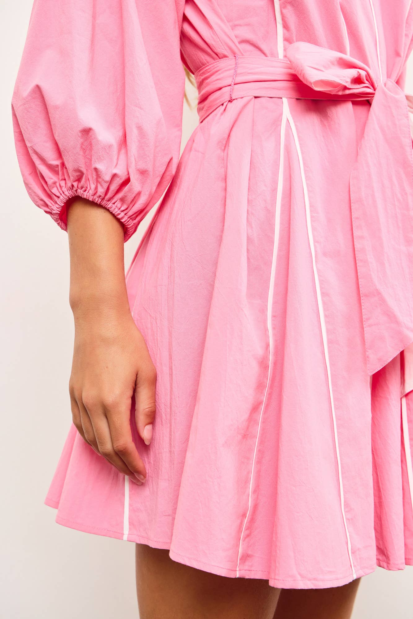 Mustard Seed - Vente Robe – femme - ROBE ÉVASÉE À PLIS OUVERTS AVEC CEINTURE9