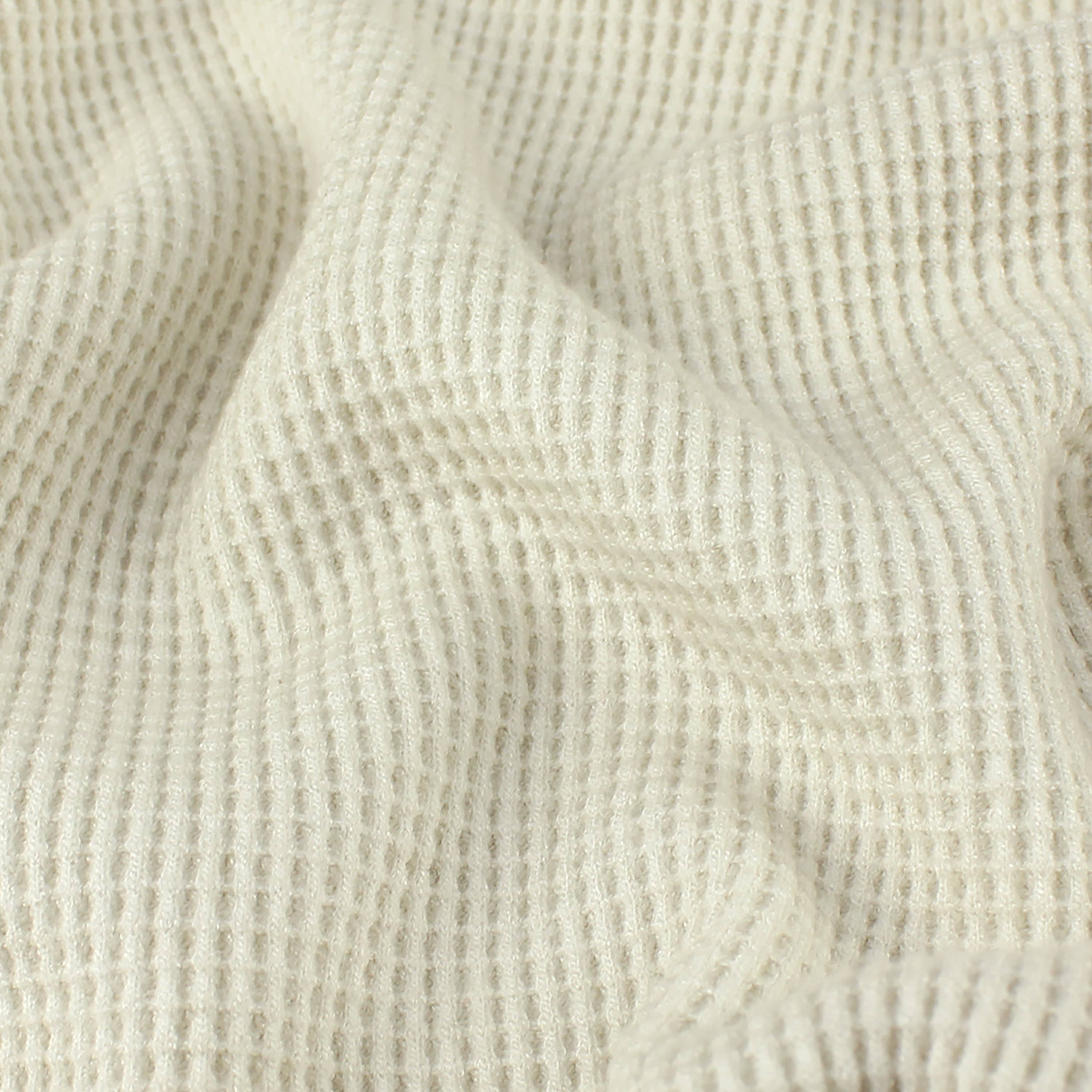 Camelot - Wholesale Fabric - Solid Knit Waffle-50% Rayon/22% Nylon/28% Polyester0