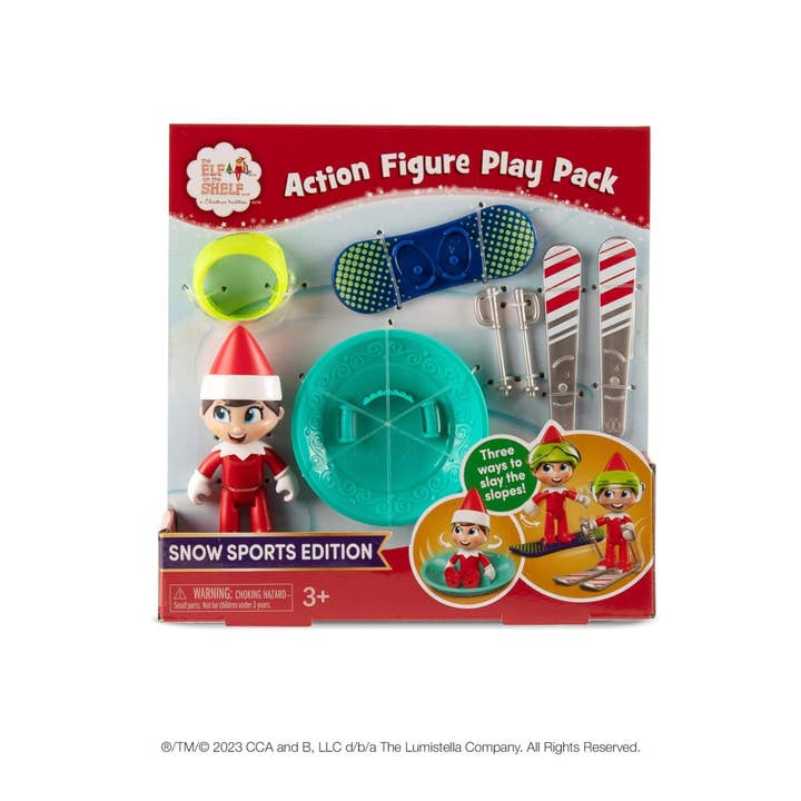 Baby Republic - Wholesale Toy Set - Kids - The Elf on the Shelf® Action Figure Play Pack: Snow Sports