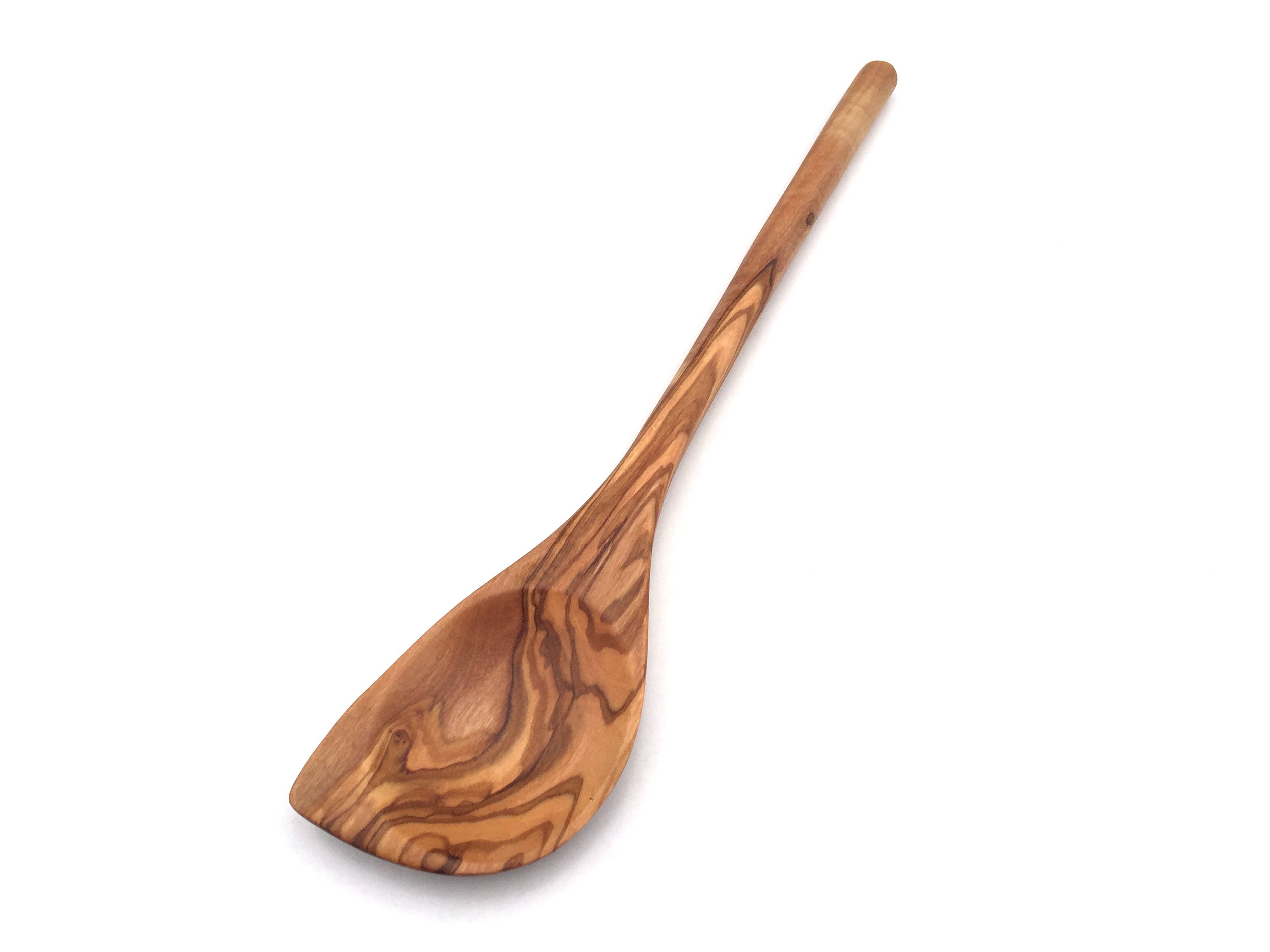 medina mood - Wholesale Kitchen Spoon - Cooking spoon, pointed round handle made of olive wood5