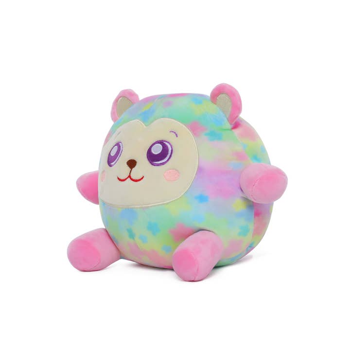 World Roller Toys - Wholesale Stuffed/Plush Toy - Kids & Baby - Mona the monkey | Glow in the Dark 7.5" Soft Plush Toy