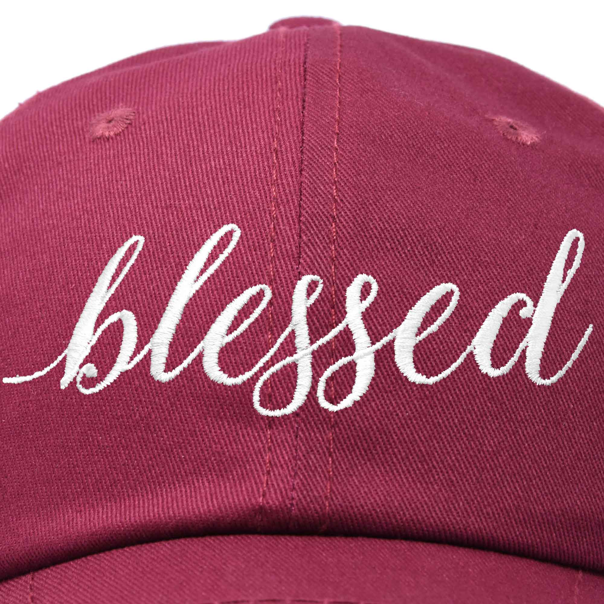 Dalix - Wholesale Baseball Cap - Women's - DALIX Blessed Women's Baseball Cap Soft Cotton Dad Hat57