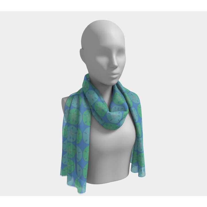 Sand Dollar Long Scarf for wholesale by SummerTies