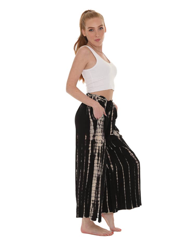 Shoreline Wear. INC – wholesale Pants – Women's – Belted Pocket Palazzo Pants7