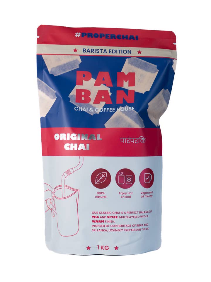 Barista Masala Chai - Quick & Easy to make for wholesale by Pamban Chai & Coffee House