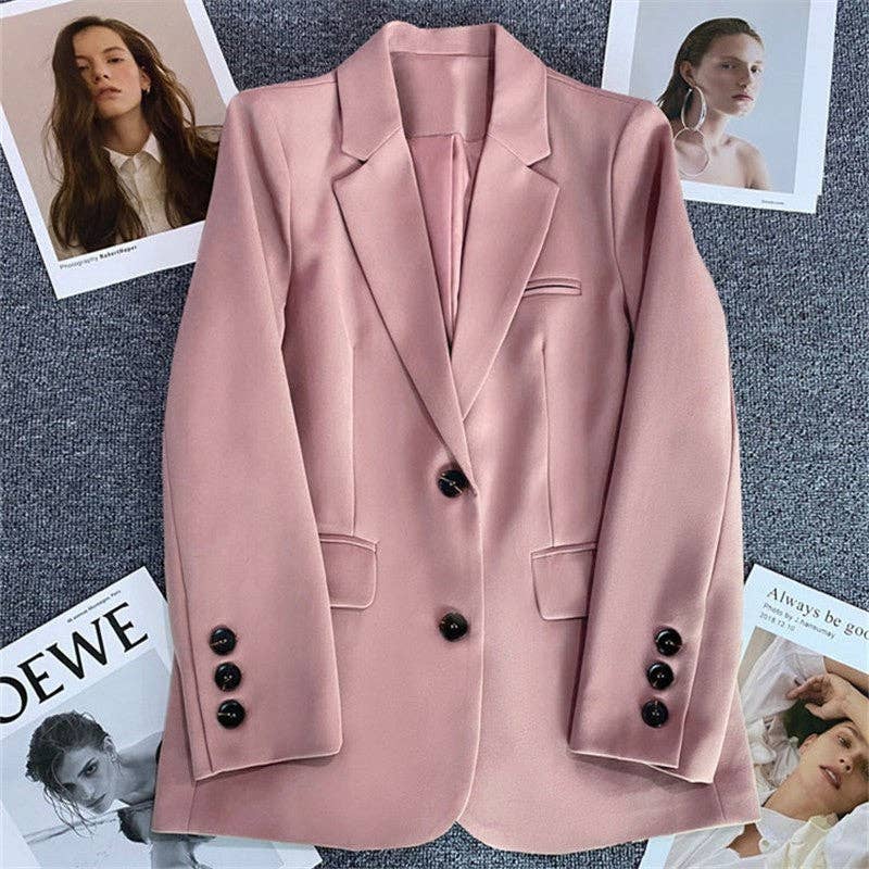 Sheer Trend - Venta al por mayor Blazer - Mujer - Blazer versátil, minimalista, elegante y de color liso3