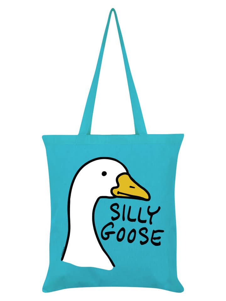 Silly Goose Azurblå mulepose for engroshandel hos Grindstore
