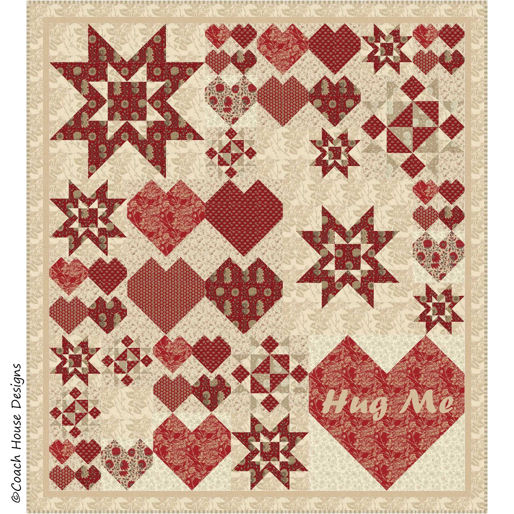 Coach House Designs - Wholesale Quilt - Messages from the Heart Quilt Pattern2