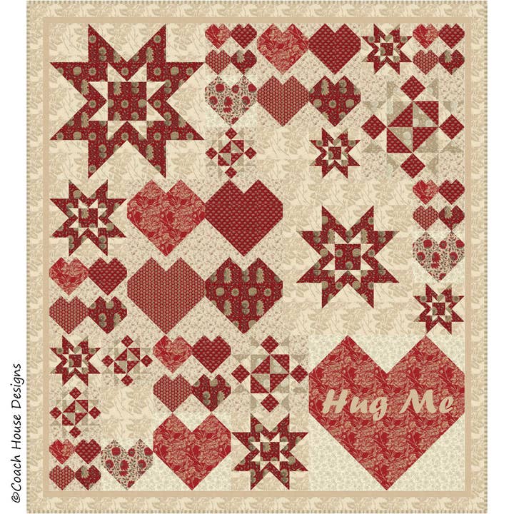 Coach House Designs - Wholesale Quilt - Messages from the Heart Quilt Pattern2